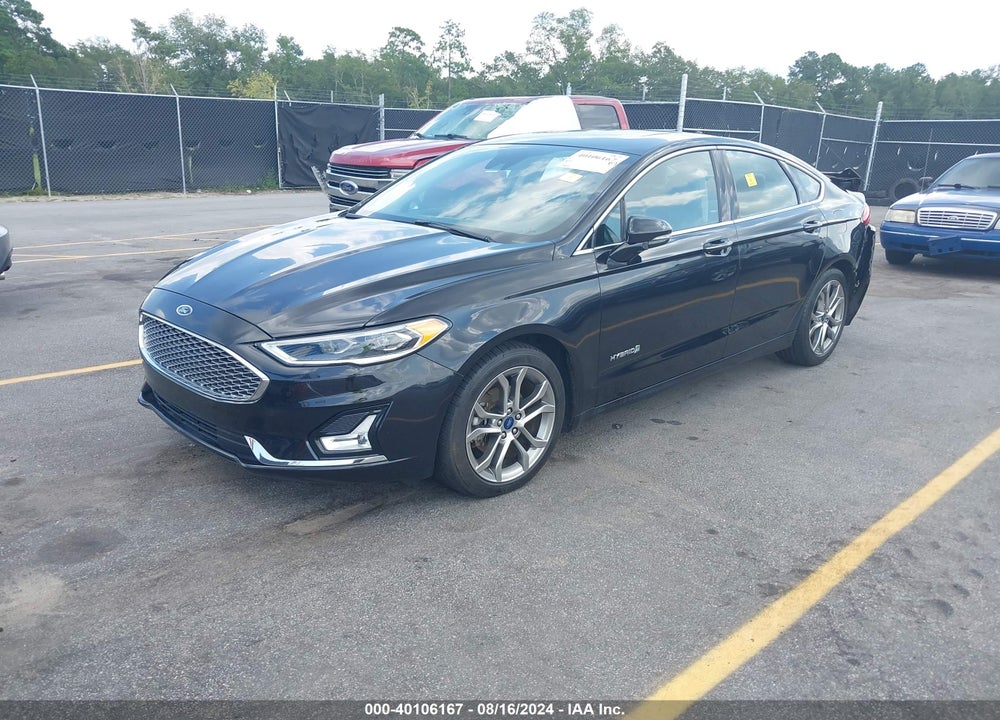 2019 FORD FUSION HYBRID TITANIUM VIN: 3FA6P0RU5KR105377