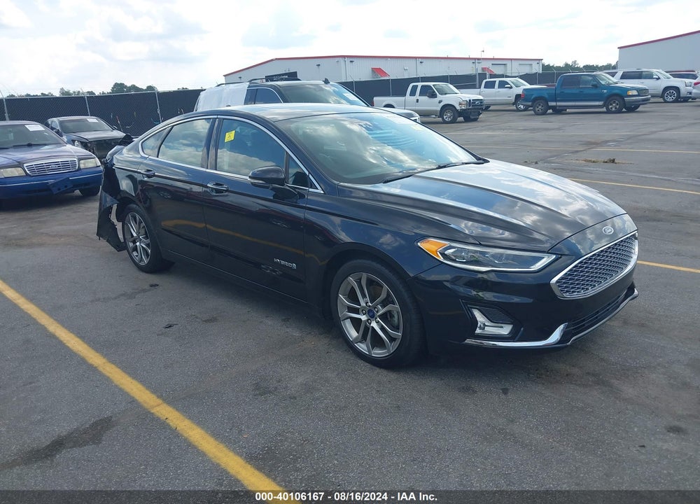 2019 FORD FUSION HYBRID TITANIUM VIN: 3FA6P0RU5KR105377