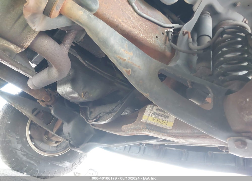 1996 FORD BRONCO U100 VIN: 1FMEU15NXTLA70012