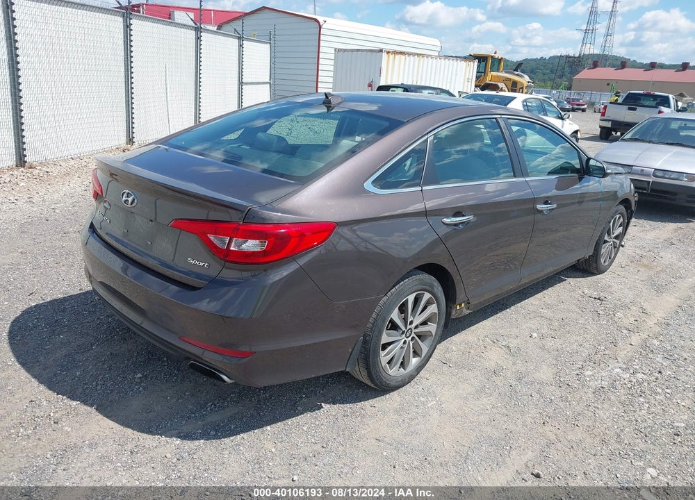 2015 HYUNDAI SONATA SPORT VIN: 5NPE34AF5FH143285