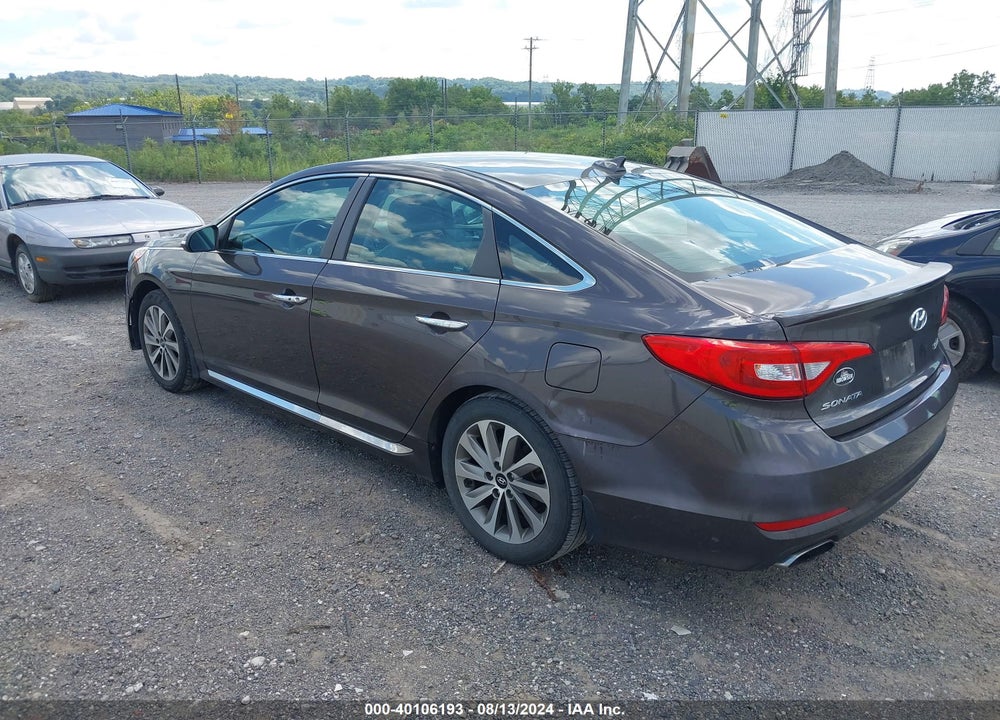 2015 HYUNDAI SONATA SPORT VIN: 5NPE34AF5FH143285