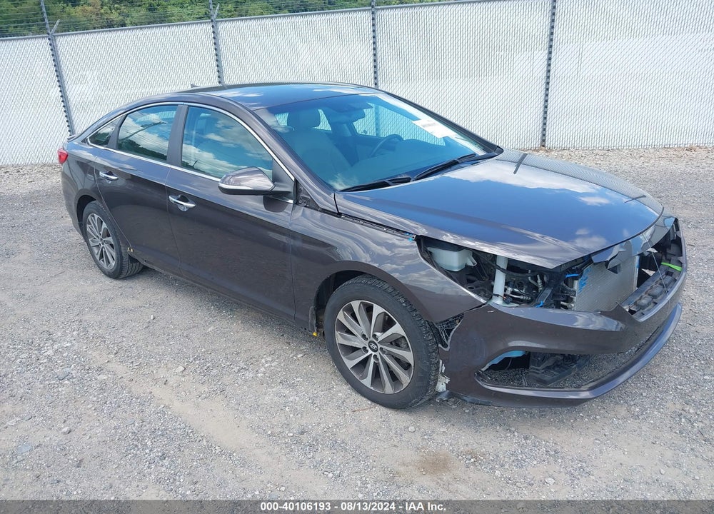 2015 HYUNDAI SONATA SPORT VIN: 5NPE34AF5FH143285