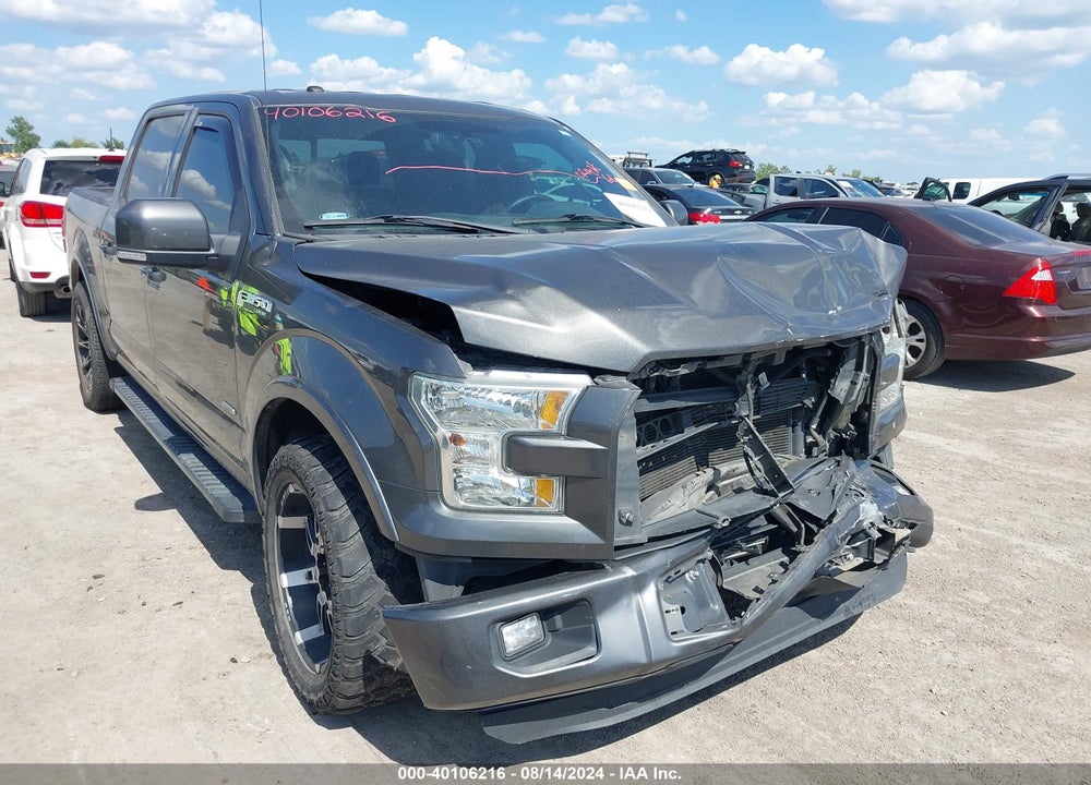 2016 FORD F-150 LARIAT VIN: 1FTEW1CP4GKD51592