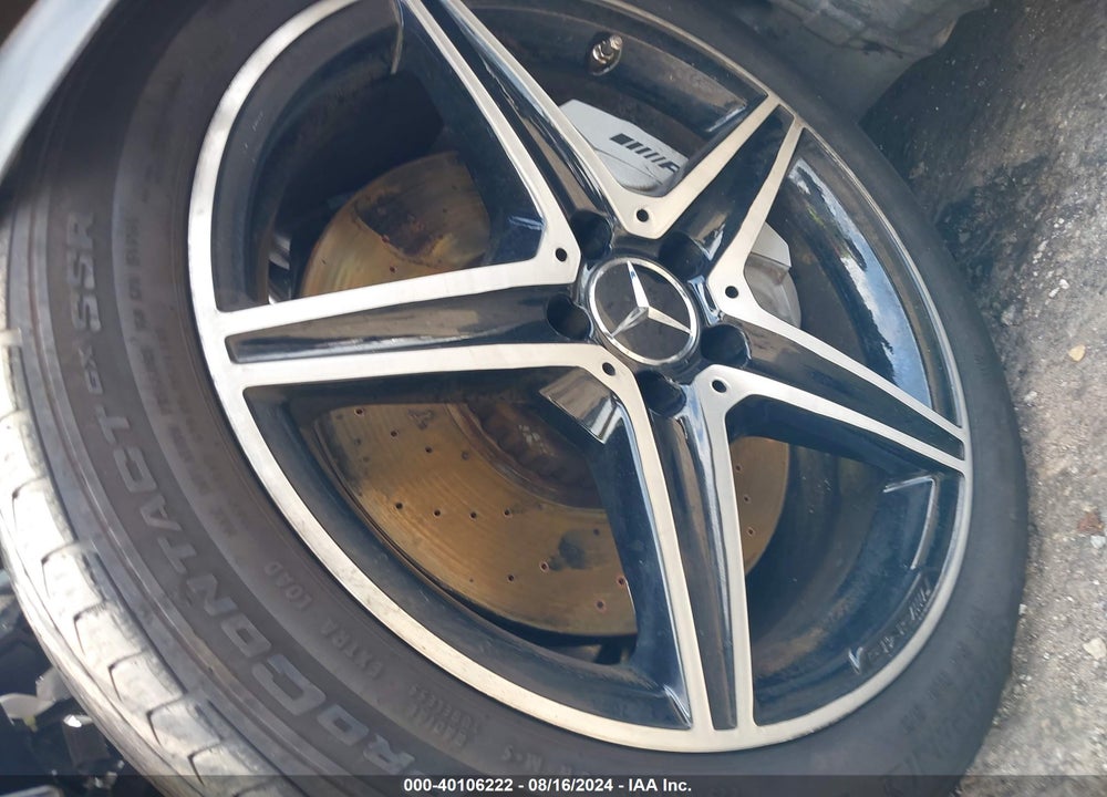 2018 MERCEDES-BENZ AMG C 43 4MATIC VIN: WDDWJ6EB0JF664095