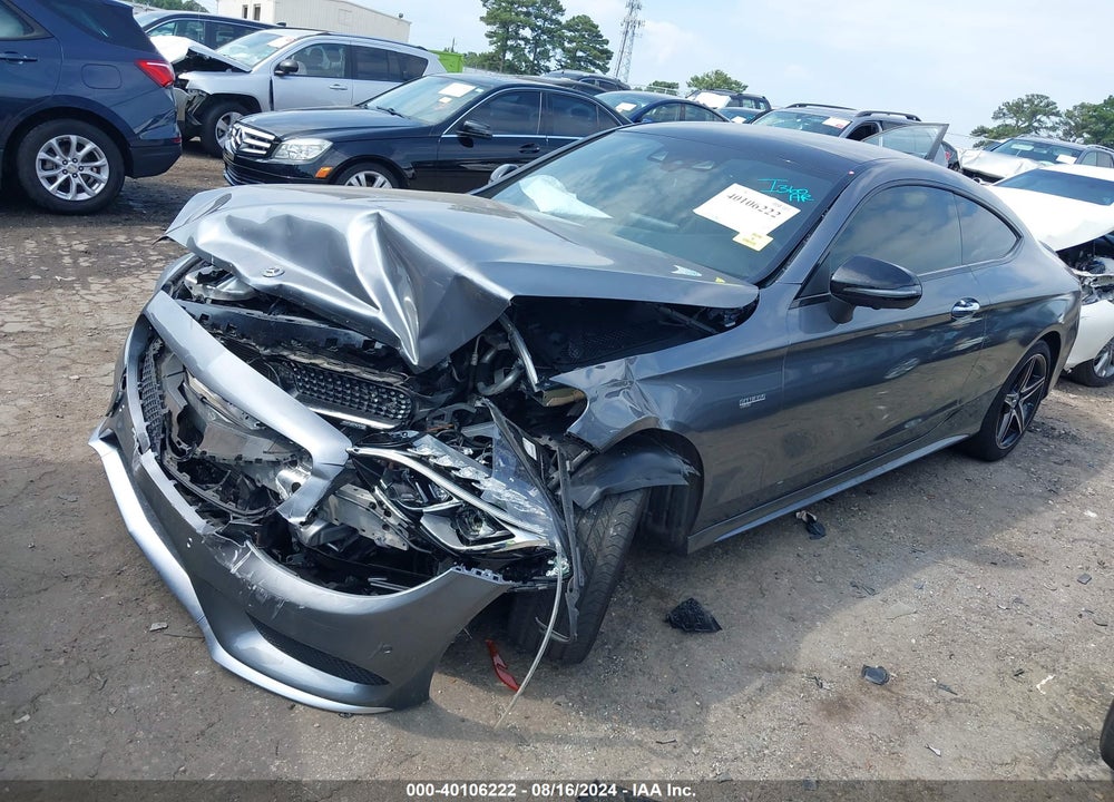 2018 MERCEDES-BENZ AMG C 43 4MATIC VIN: WDDWJ6EB0JF664095