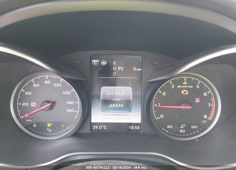 2018 MERCEDES-BENZ AMG C 43 4MATIC VIN: WDDWJ6EB0JF664095