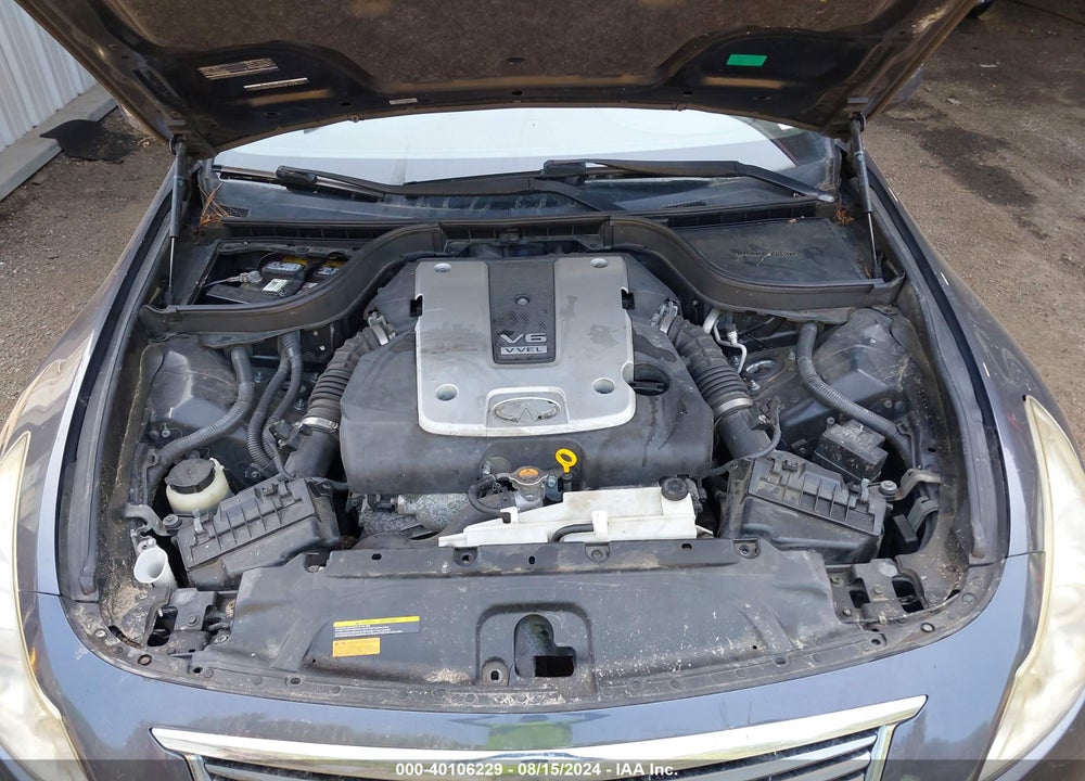 2012 INFINITI G37X VIN: JN1CV6AR5CM970182
