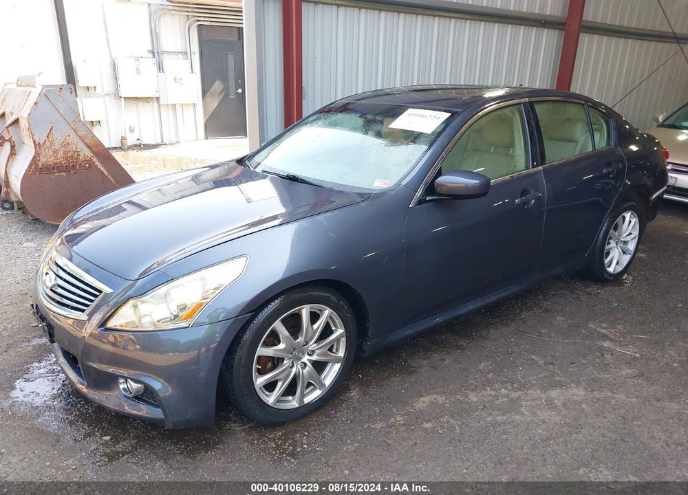 2012 INFINITI G37X VIN: JN1CV6AR5CM970182