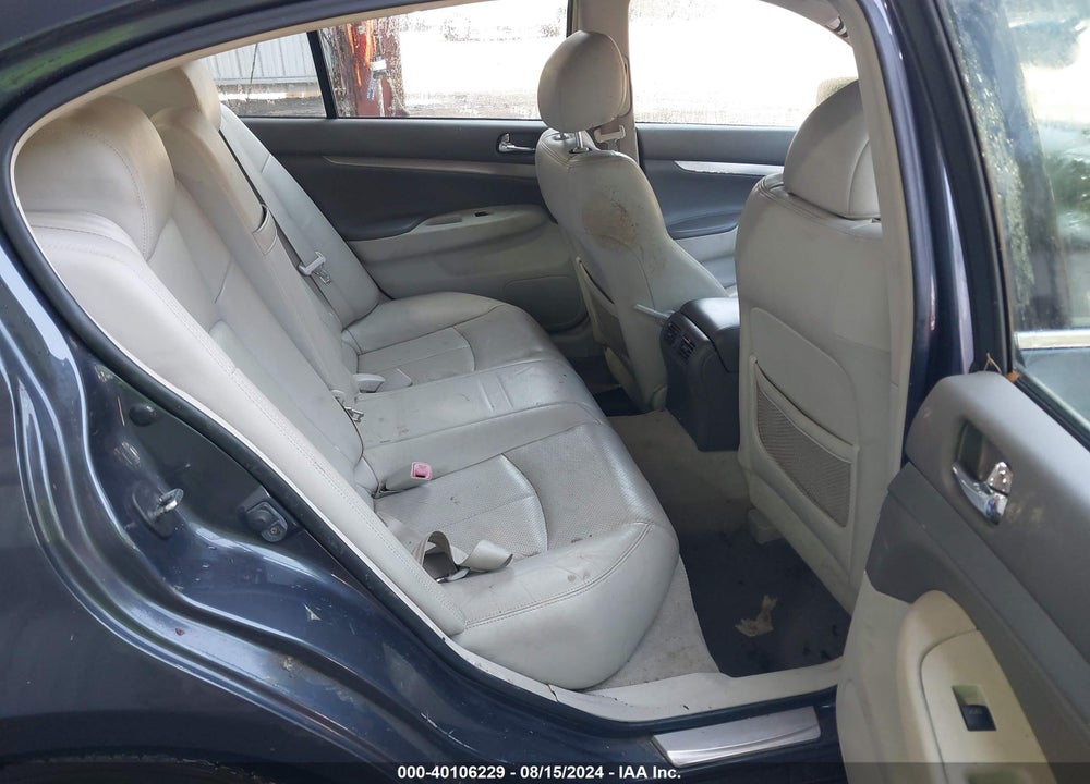 2012 INFINITI G37X VIN: JN1CV6AR5CM970182