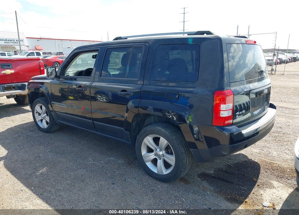 2014 JEEP PATRIOT LIMITED VIN: 1C4NJRCB5ED928634