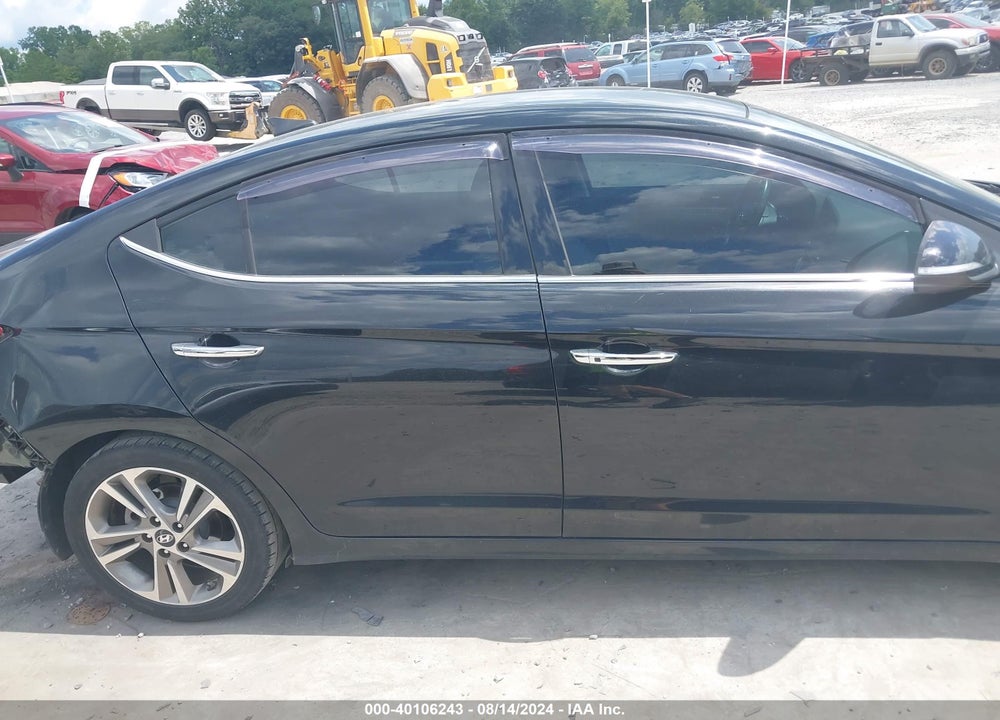 2017 HYUNDAI ELANTRA LIMITED VIN: 5NPD84LF6HH054919