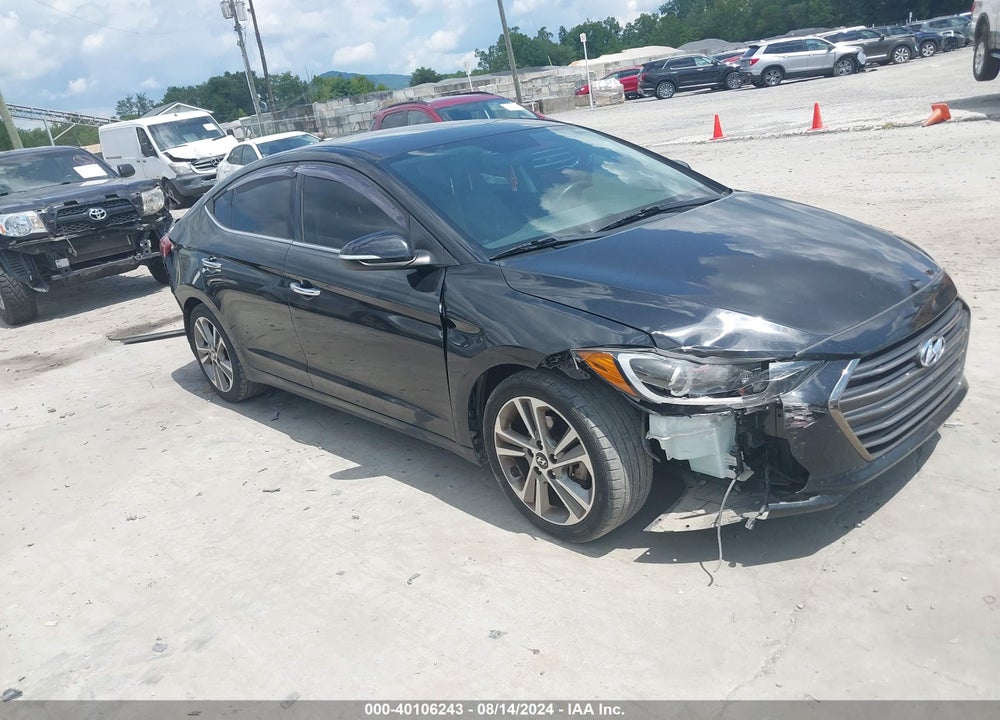 2017 HYUNDAI ELANTRA LIMITED VIN: 5NPD84LF6HH054919