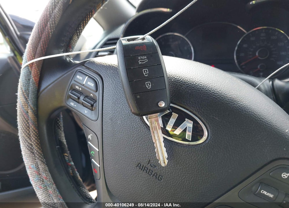 2014 KIA FORTE EX VIN: KNAFX4A86E5114481