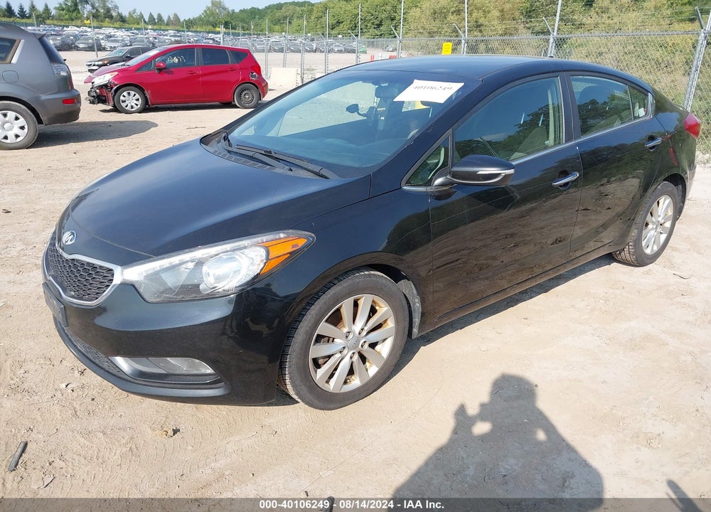 2014 KIA FORTE EX VIN: KNAFX4A86E5114481