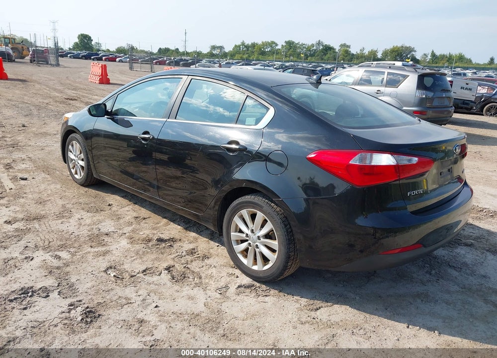 2014 KIA FORTE EX VIN: KNAFX4A86E5114481