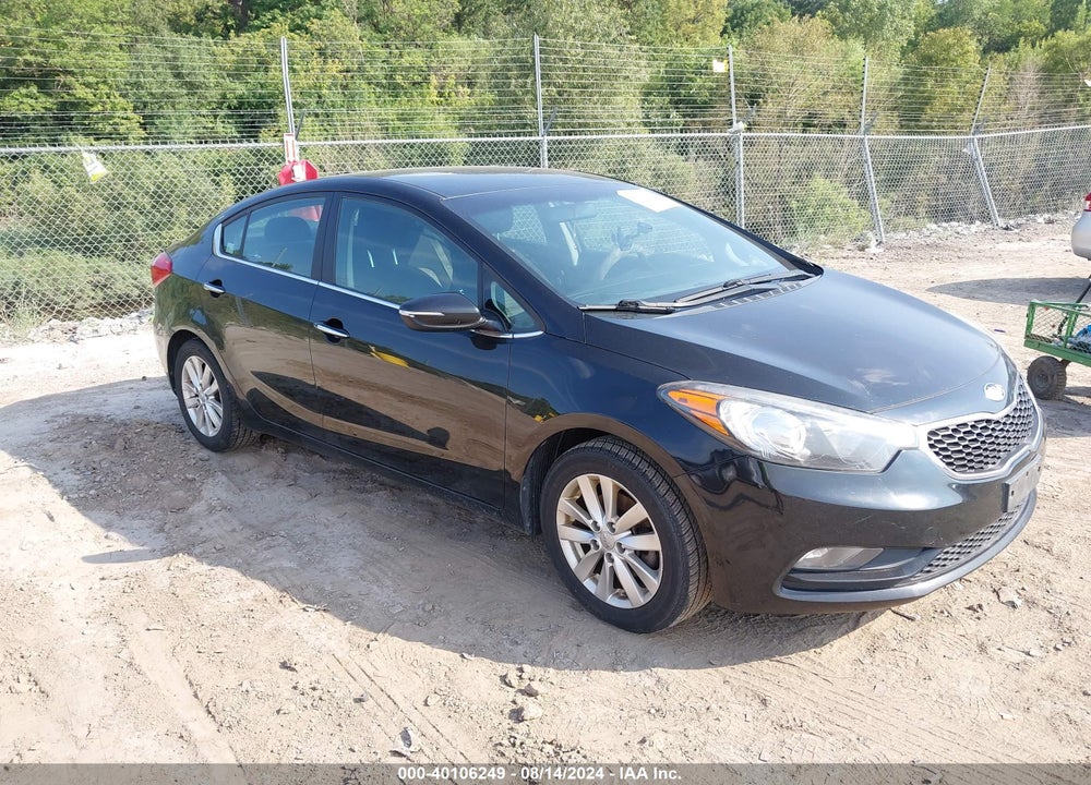 2014 KIA FORTE EX VIN: KNAFX4A86E5114481