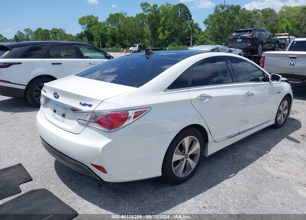 2012 HYUNDAI SONATA HYBRID VIN: KMHEC4A40CA041146