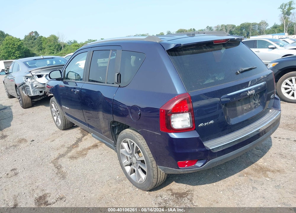 2017 JEEP COMPASS HIGH ALTITUDE 4X4 VIN: 1C4NJDEB3HD188733