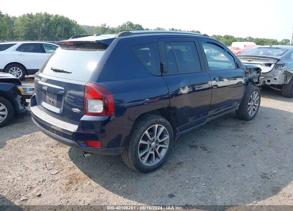 2017 JEEP COMPASS HIGH ALTITUDE 4X4 VIN: 1C4NJDEB3HD188733