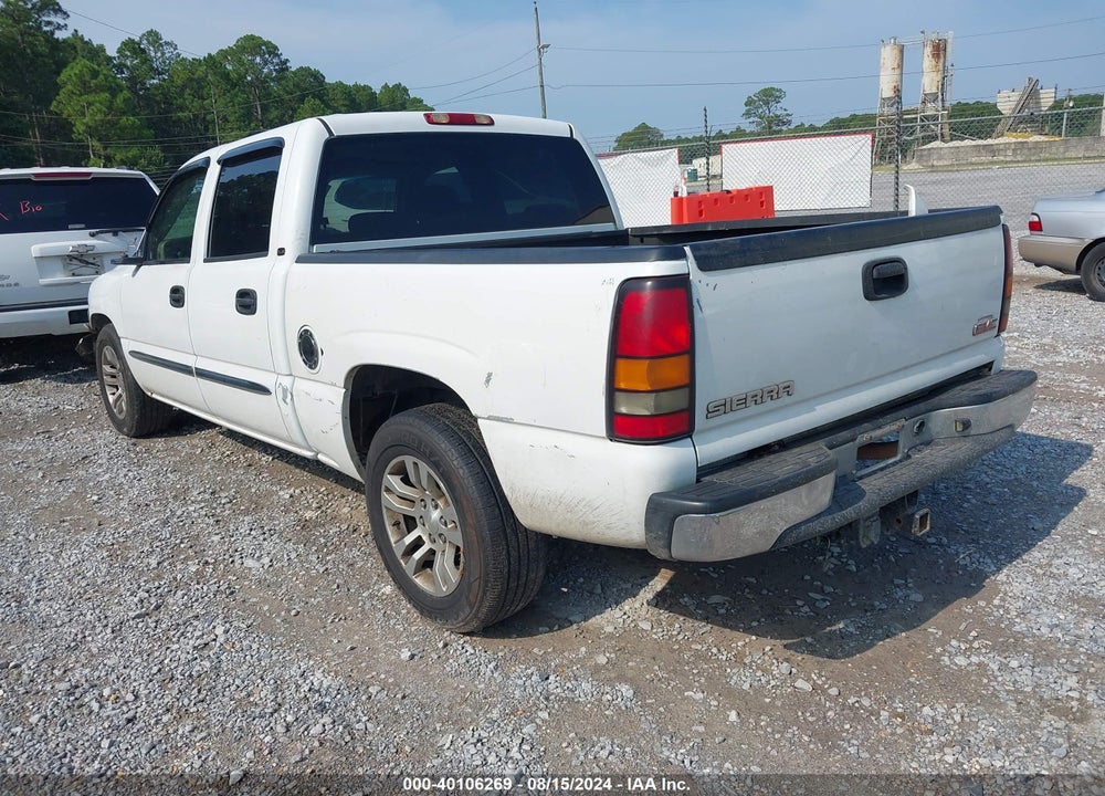 2005 GMC SIERRA 1500 SLE VIN: 2GTEC13T051396516
