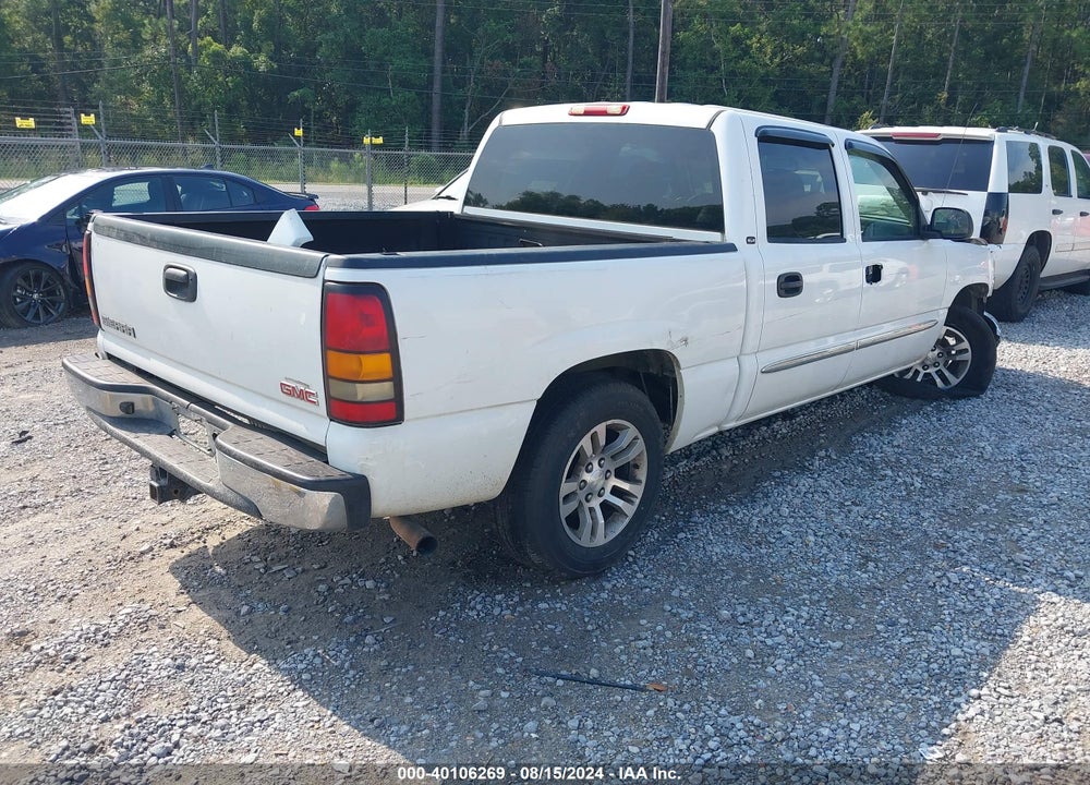 2005 GMC SIERRA 1500 SLE VIN: 2GTEC13T051396516