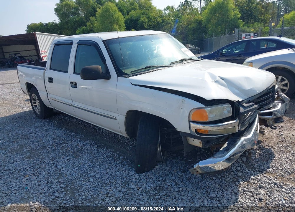 2005 GMC SIERRA 1500 SLE VIN: 2GTEC13T051396516
