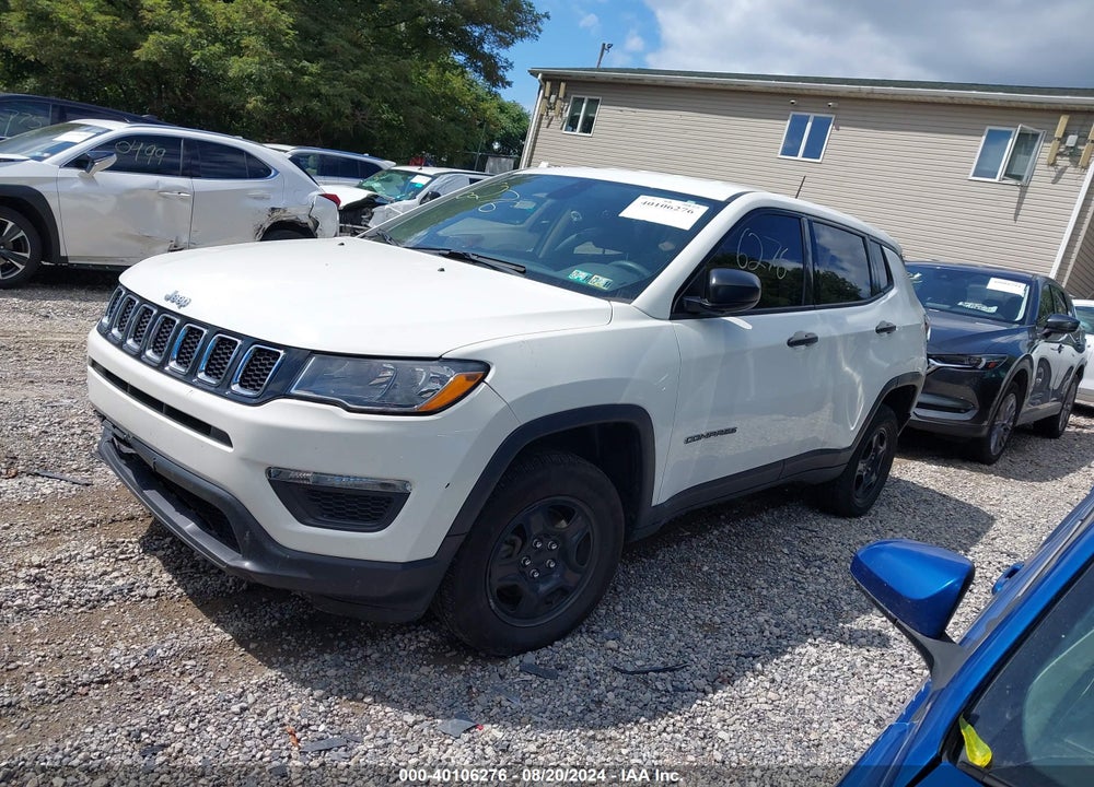 2020 JEEP COMPASS SPORT 4X4 VIN: 3C4NJDAB1LT239915