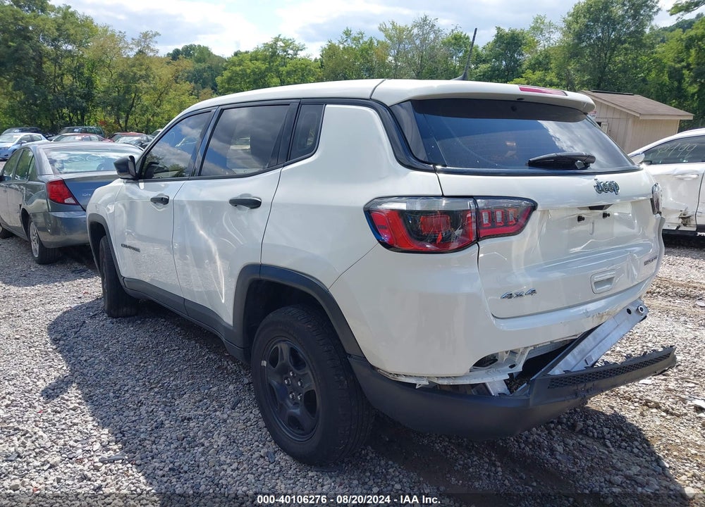 2020 JEEP COMPASS SPORT 4X4 VIN: 3C4NJDAB1LT239915
