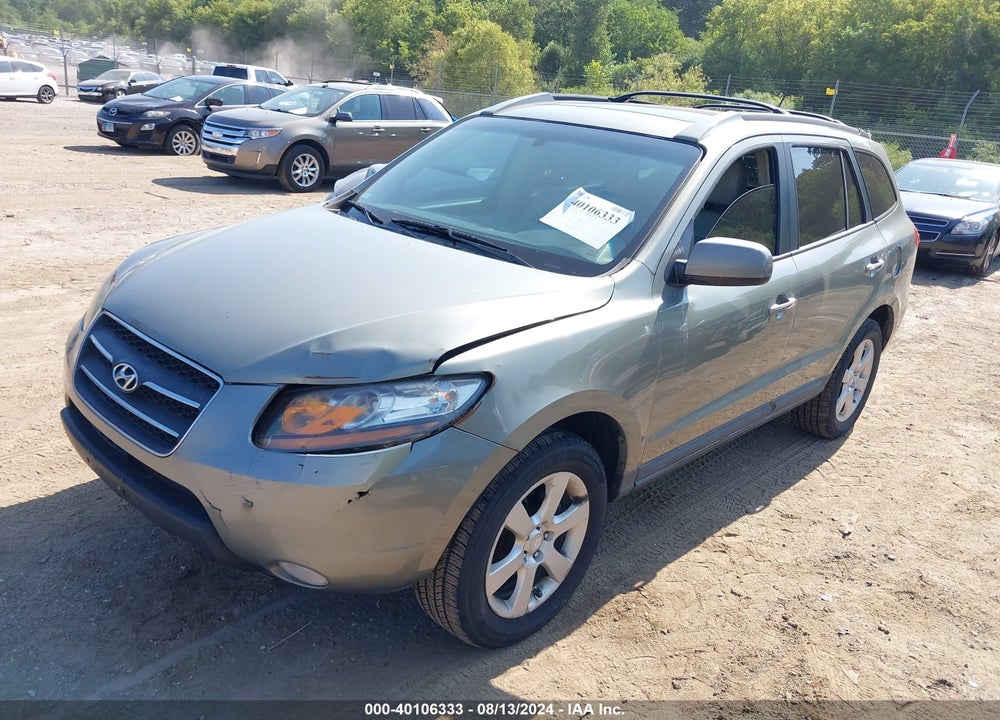2009 HYUNDAI SANTA FE LIMITED VIN: 5NMSH73E49H297532