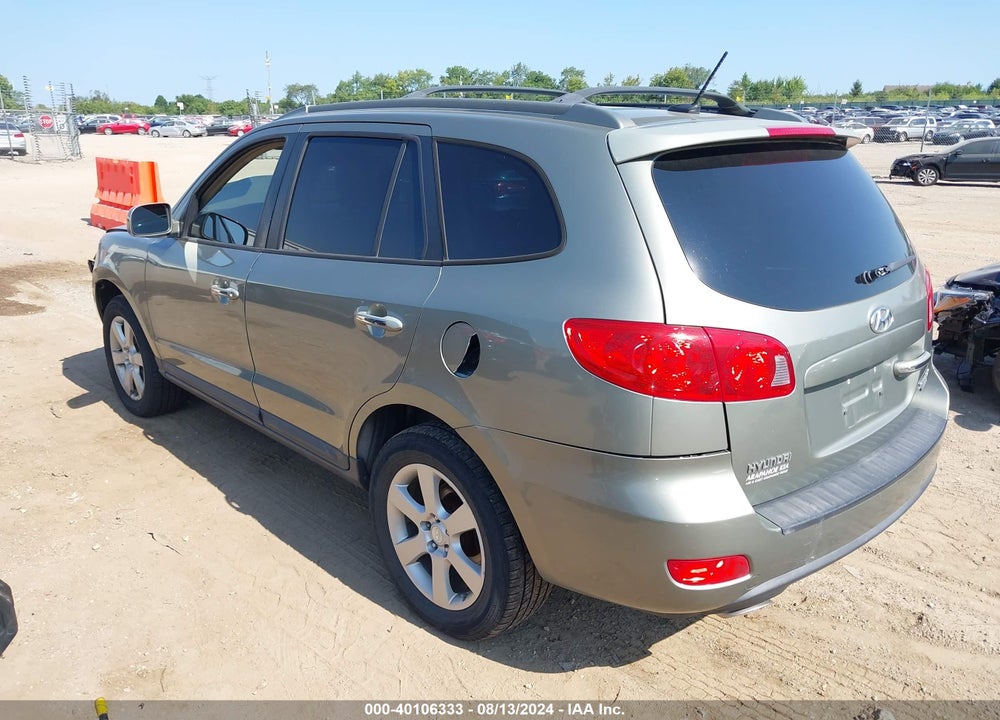 2009 HYUNDAI SANTA FE LIMITED VIN: 5NMSH73E49H297532
