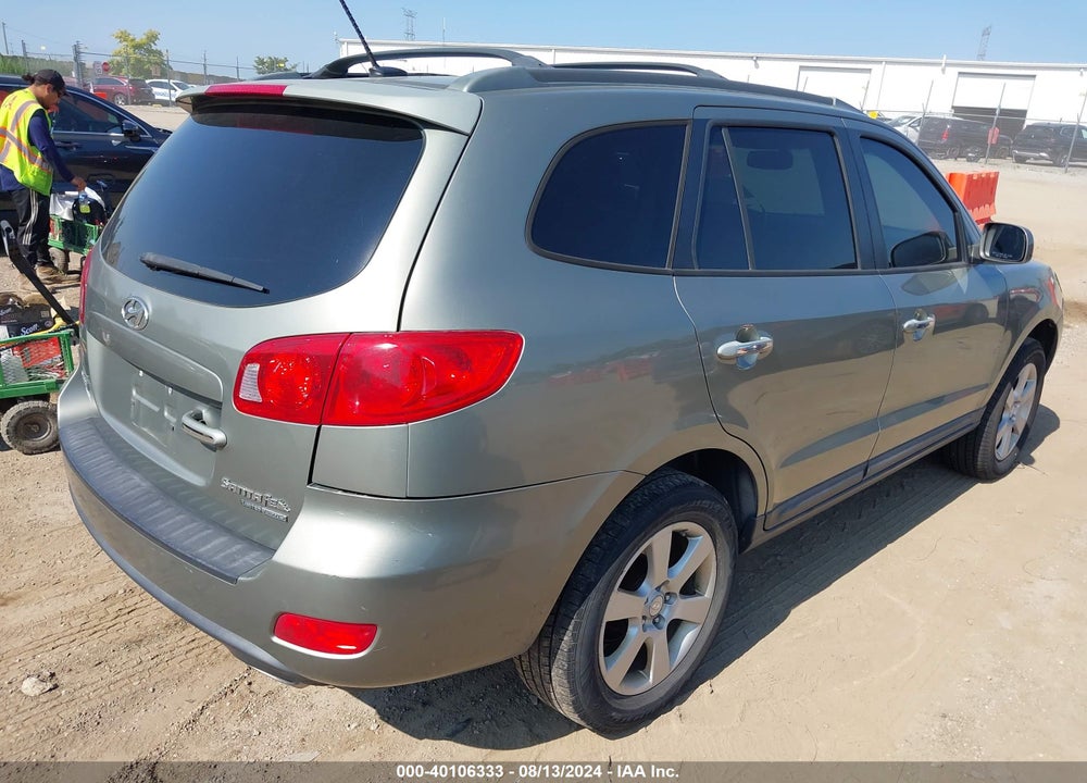 2009 HYUNDAI SANTA FE LIMITED VIN: 5NMSH73E49H297532