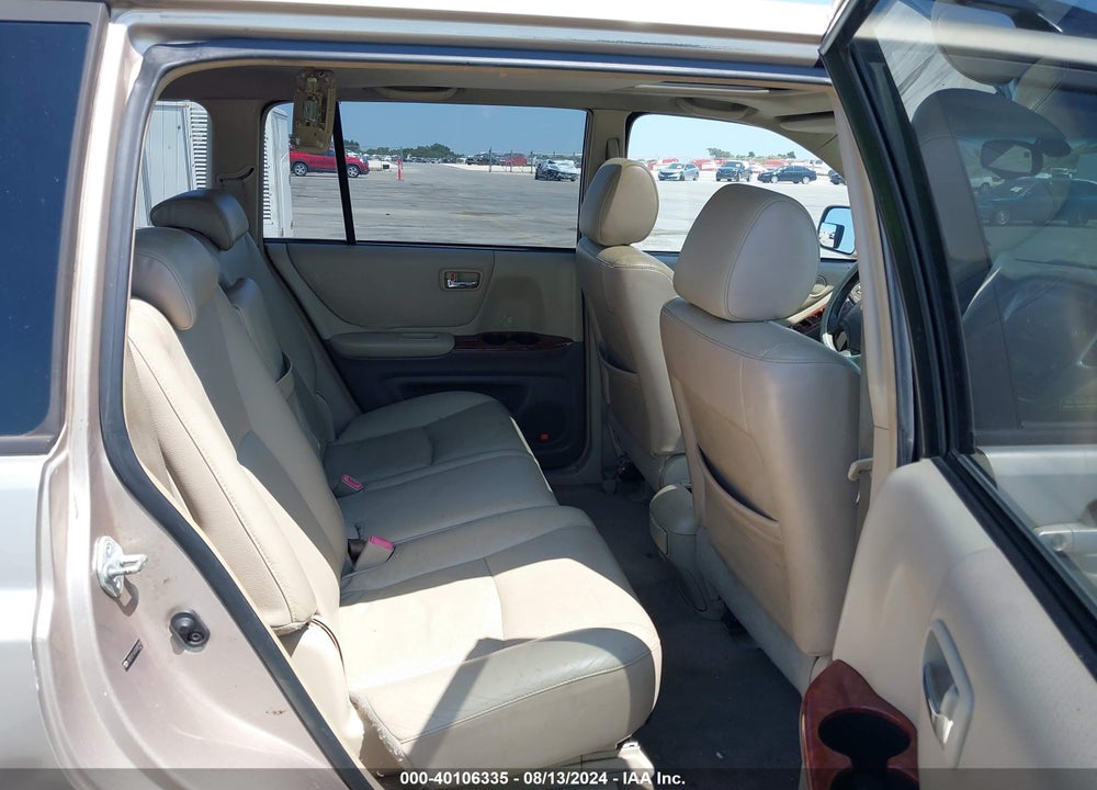 2005 TOYOTA HIGHLANDER LIMITED V6 VIN: JTEDP21A450089199