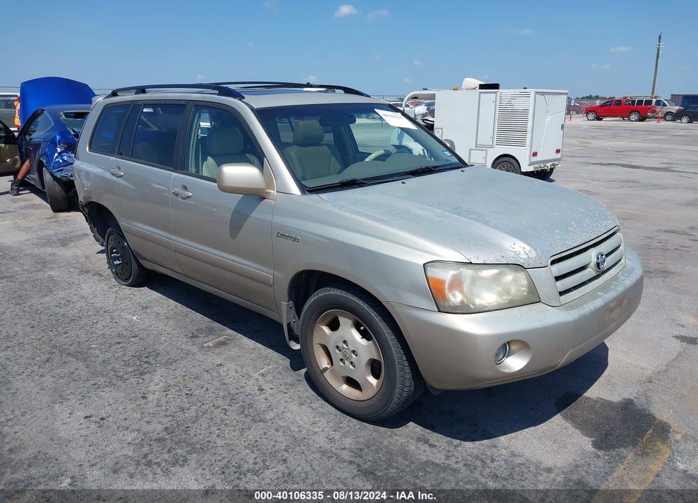 2005 TOYOTA HIGHLANDER LIMITED V6 VIN: JTEDP21A450089199