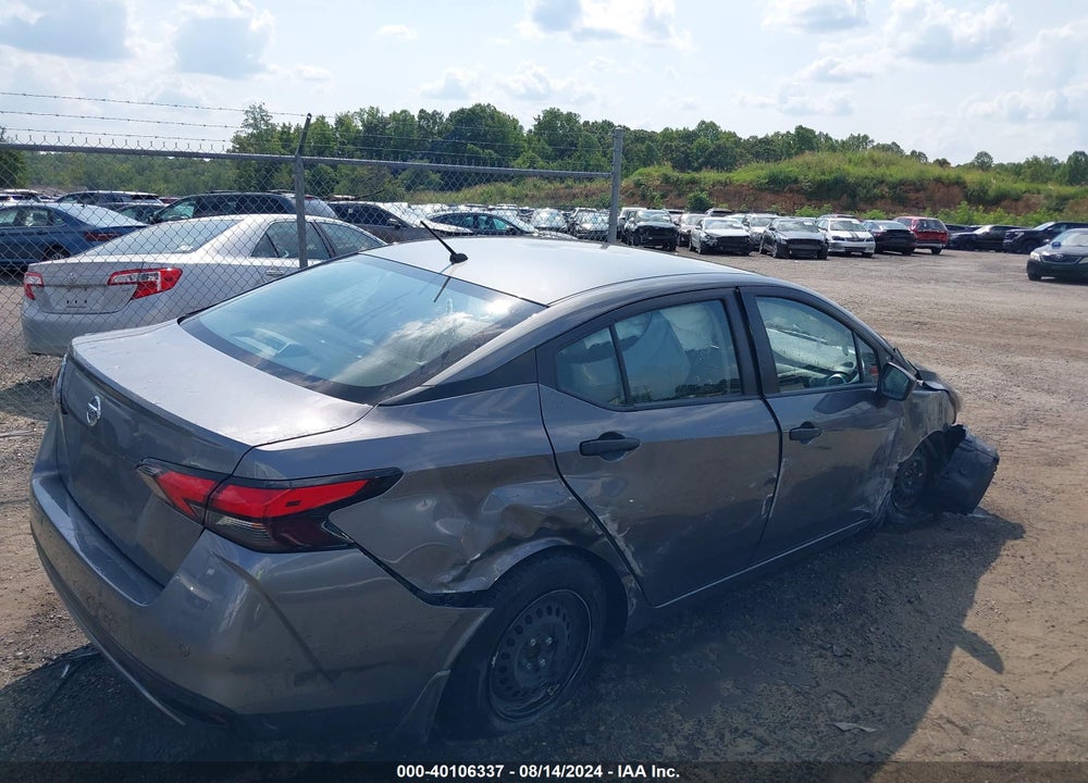2020 NISSAN VERSA S XTRONIC CVT VIN: 3N1CN8DV2LL916658