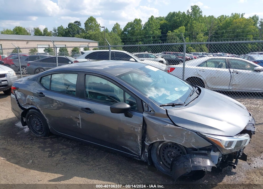 2020 NISSAN VERSA S XTRONIC CVT VIN: 3N1CN8DV2LL916658