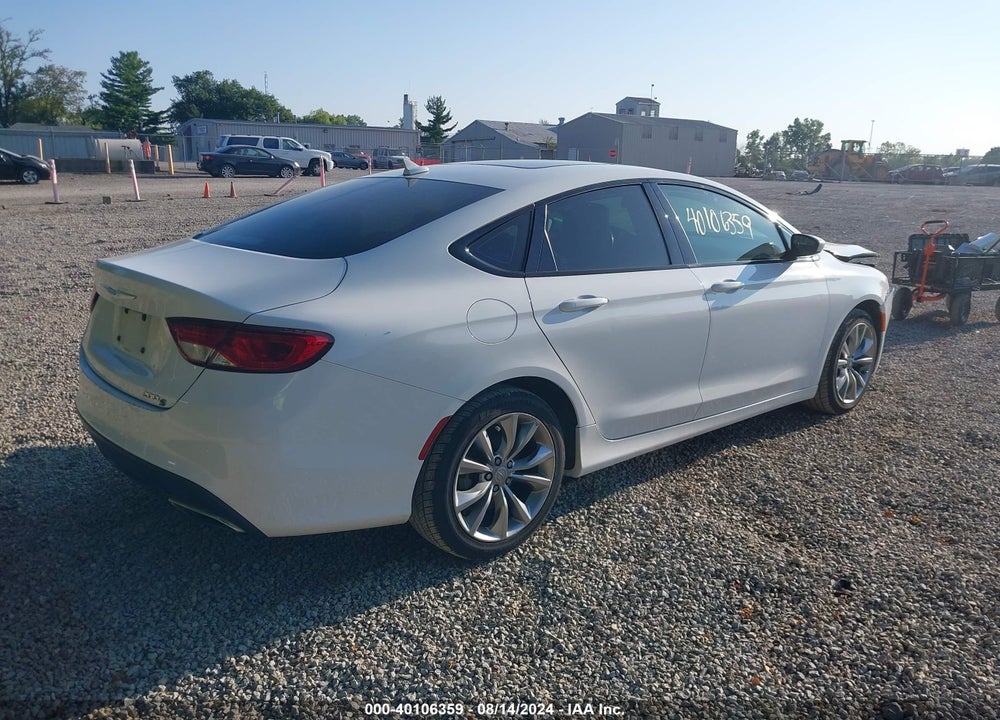 2015 CHRYSLER 200 S VIN: 1C3CCCBG6FN617564