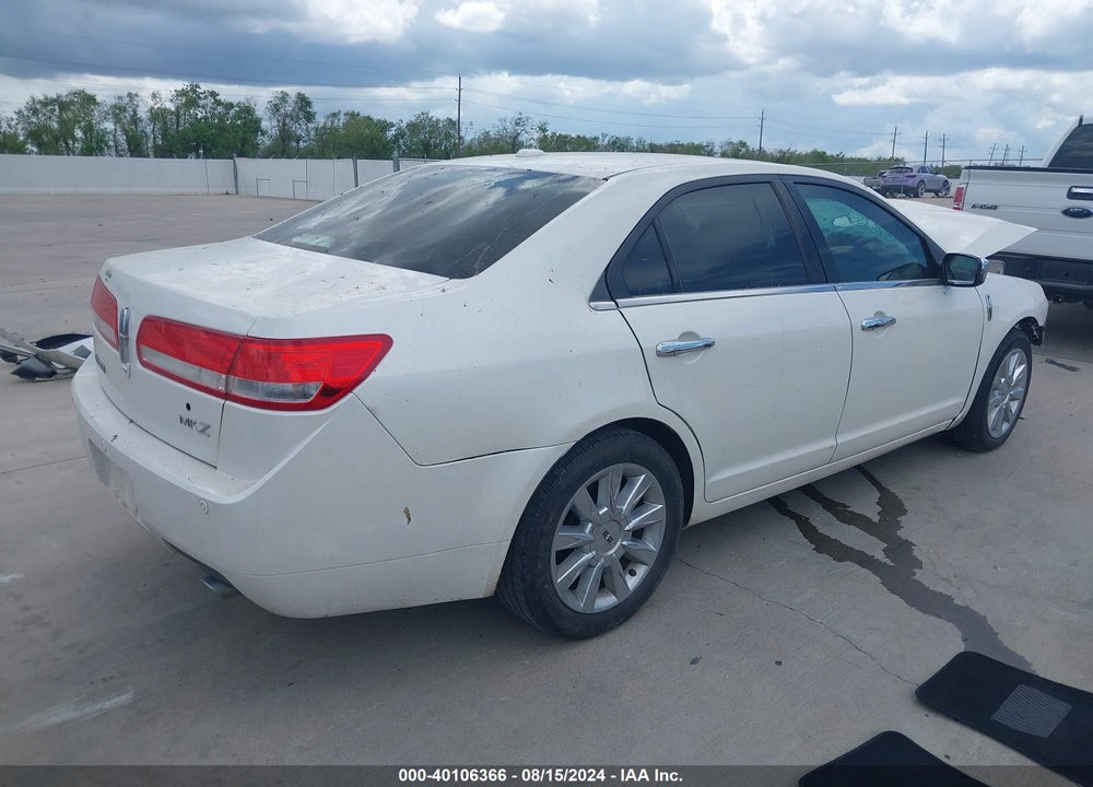 2012 LINCOLN MKZ VIN: 3LNHL2GC7CR824891