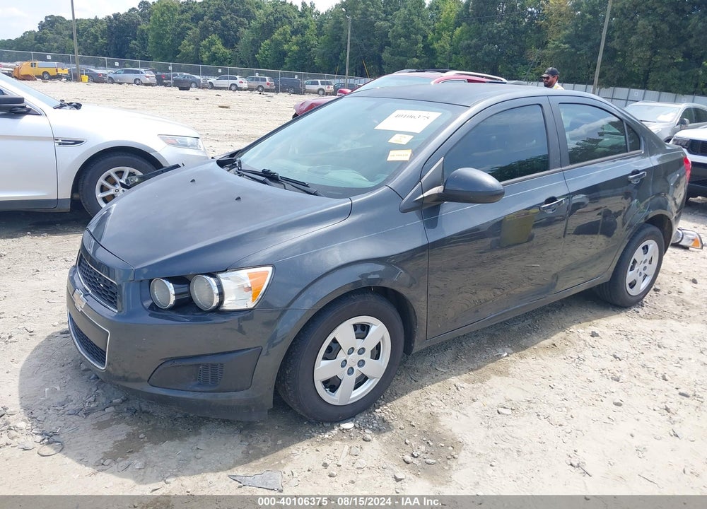 2016 CHEVROLET SONIC LS AUTO VIN: 1G1JA5SH5G4165054