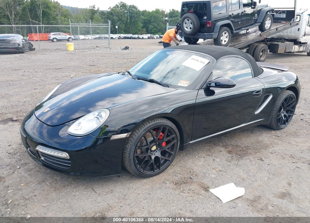 2008 PORSCHE BOXSTER S VIN: WP0CB29858U731863