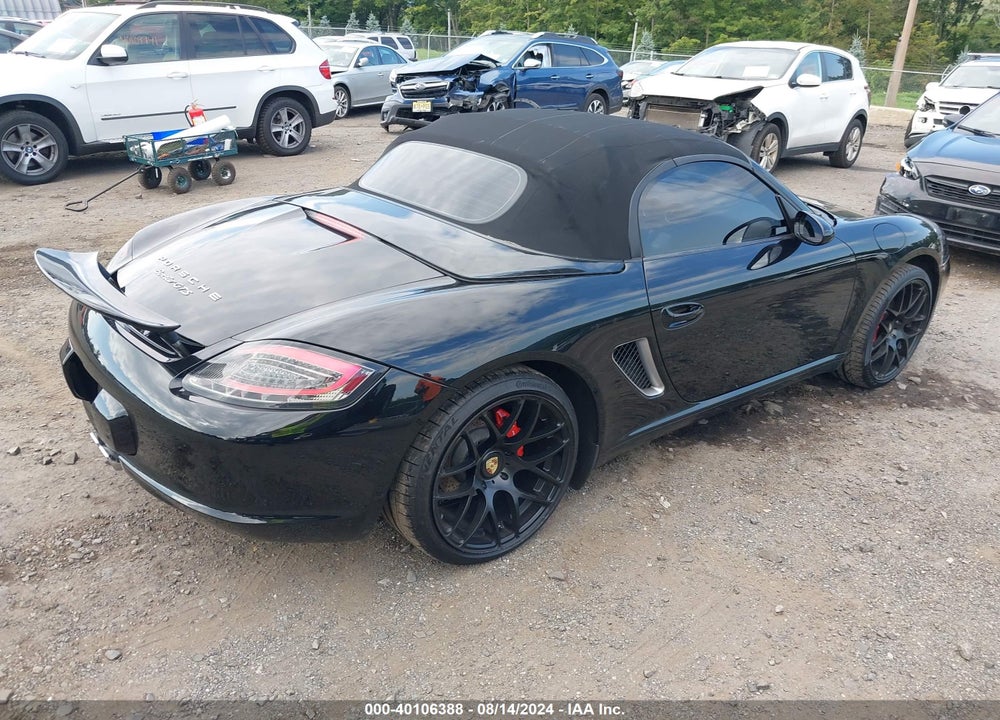 2008 PORSCHE BOXSTER S VIN: WP0CB29858U731863
