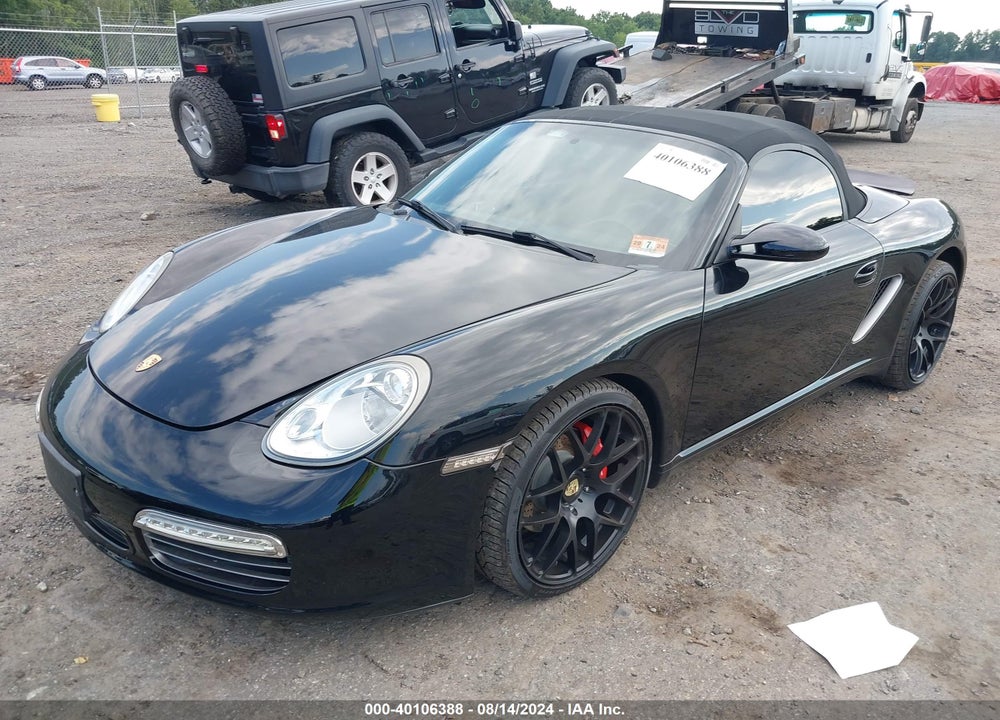 2008 PORSCHE BOXSTER S VIN: WP0CB29858U731863