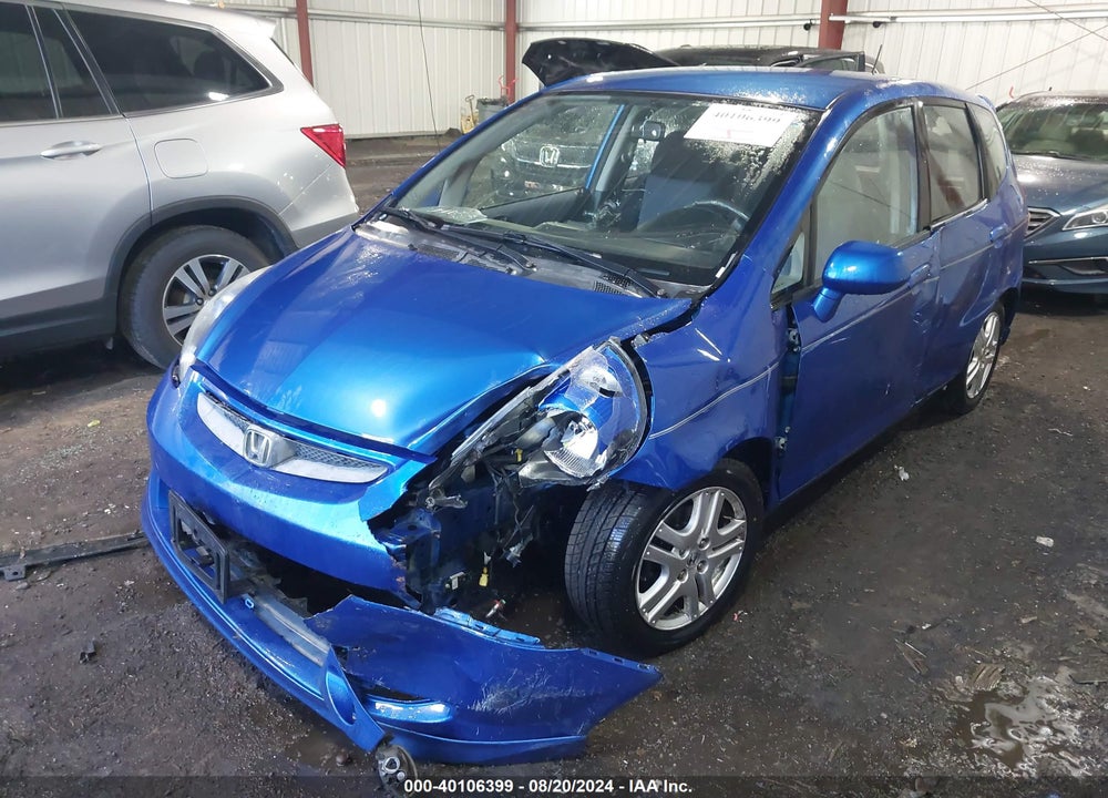 2007 HONDA FIT SPORT VIN: JHMGD38657S053920