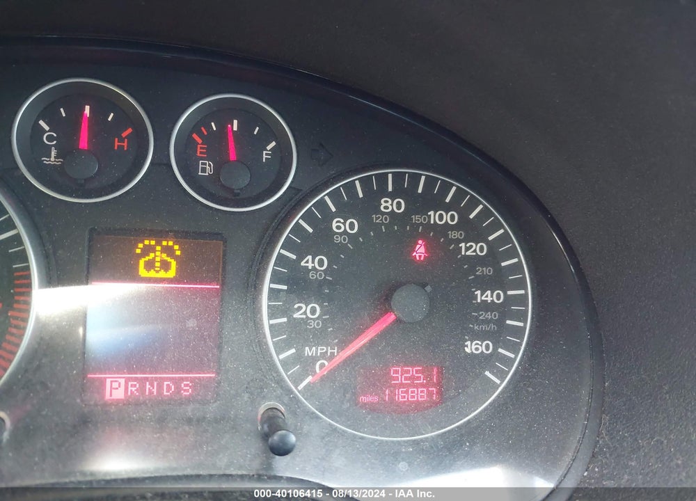 2008 AUDI A3 2.0T VIN: WAUNF78P88A046855
