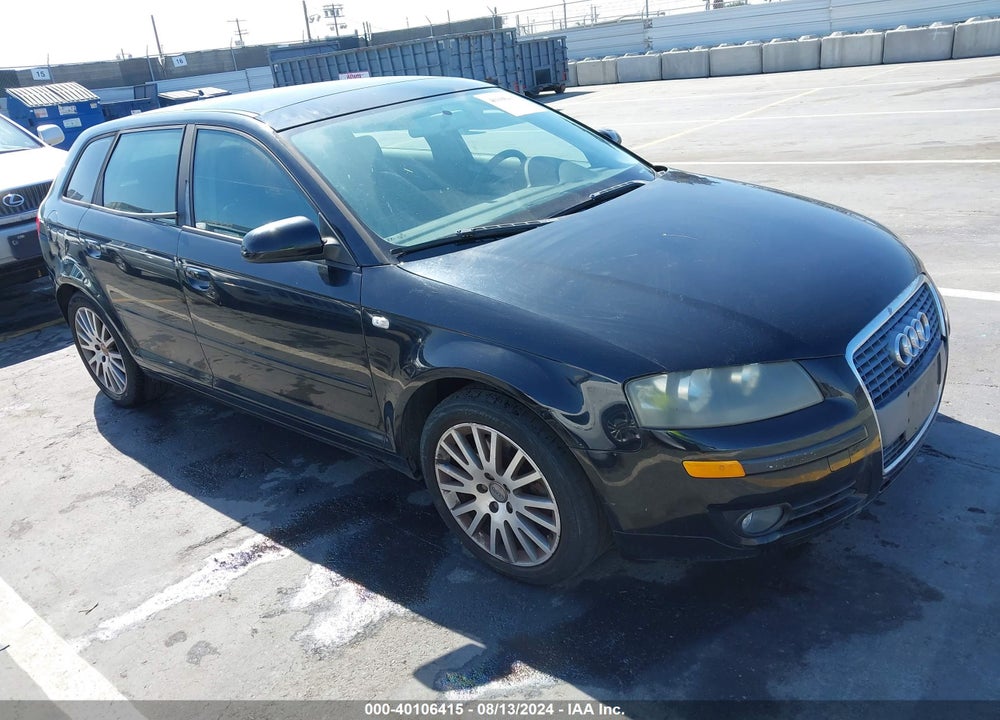 2008 AUDI A3 2.0T VIN: WAUNF78P88A046855