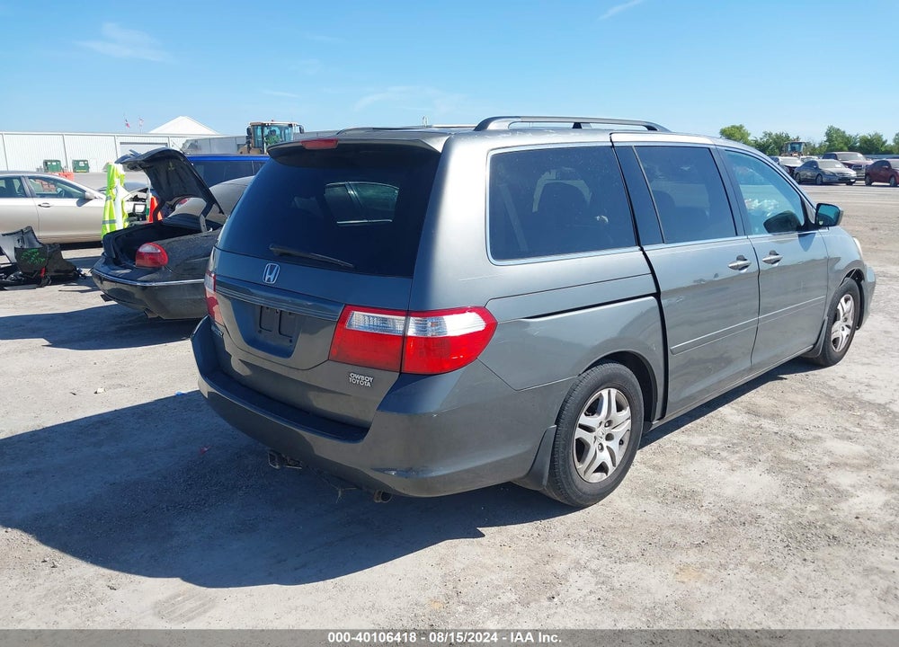 2007 HONDA ODYSSEY EX VIN: 5FNRL384X7B439628