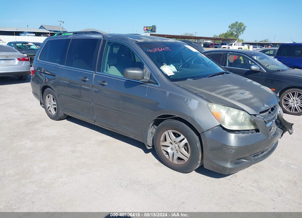 2007 HONDA ODYSSEY EX VIN: 5FNRL384X7B439628