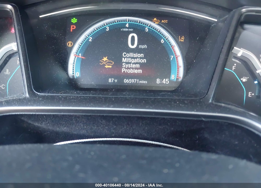 2018 HONDA CIVIC EX VIN: SHHFK7H60JU234601