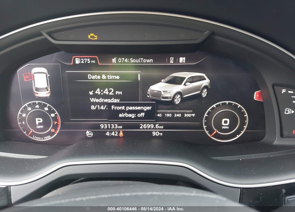 2017 AUDI Q7 3.0T PREMIUM VIN: WA1LAAF7XHD032022