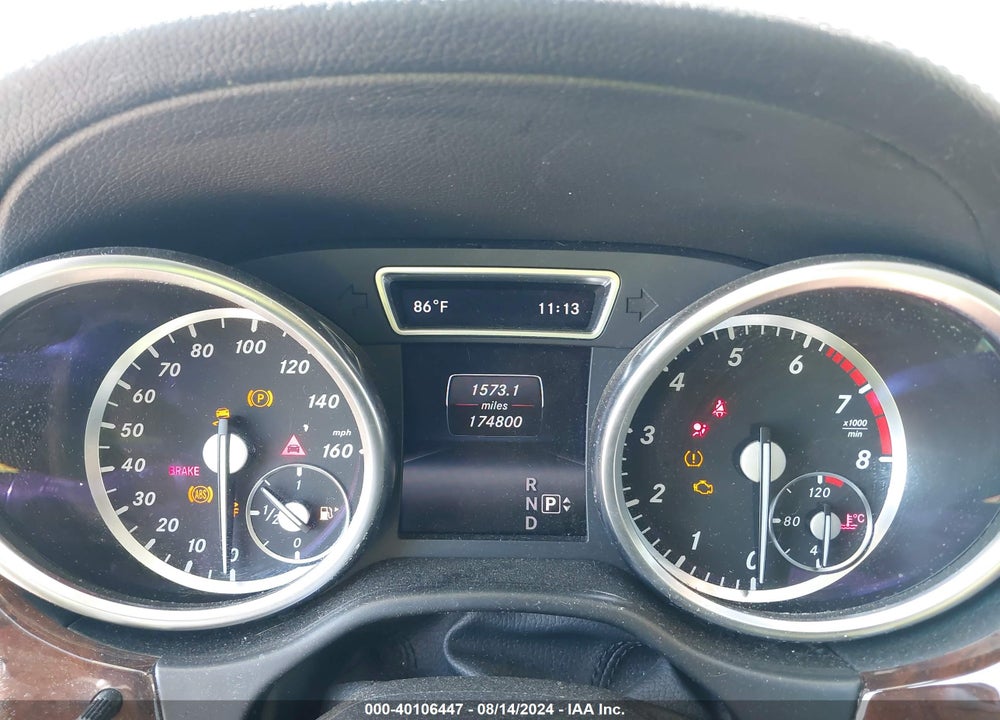 2014 MERCEDES-BENZ GL 450 4MATIC VIN: 4JGDF7CE5EA285176