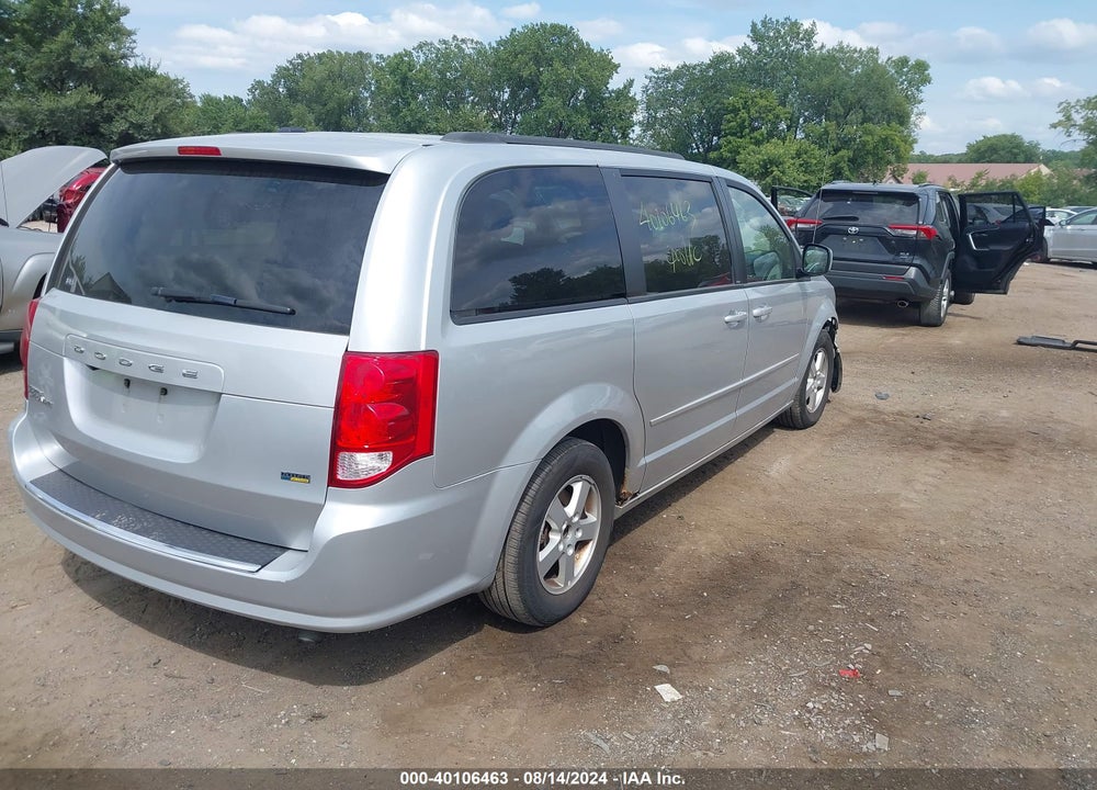 2012 DODGE GRAND CARAVAN SXT VIN: 2C4RDGCG4CR191056